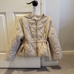Aaron & Amber Cropped Quilted Jacket
